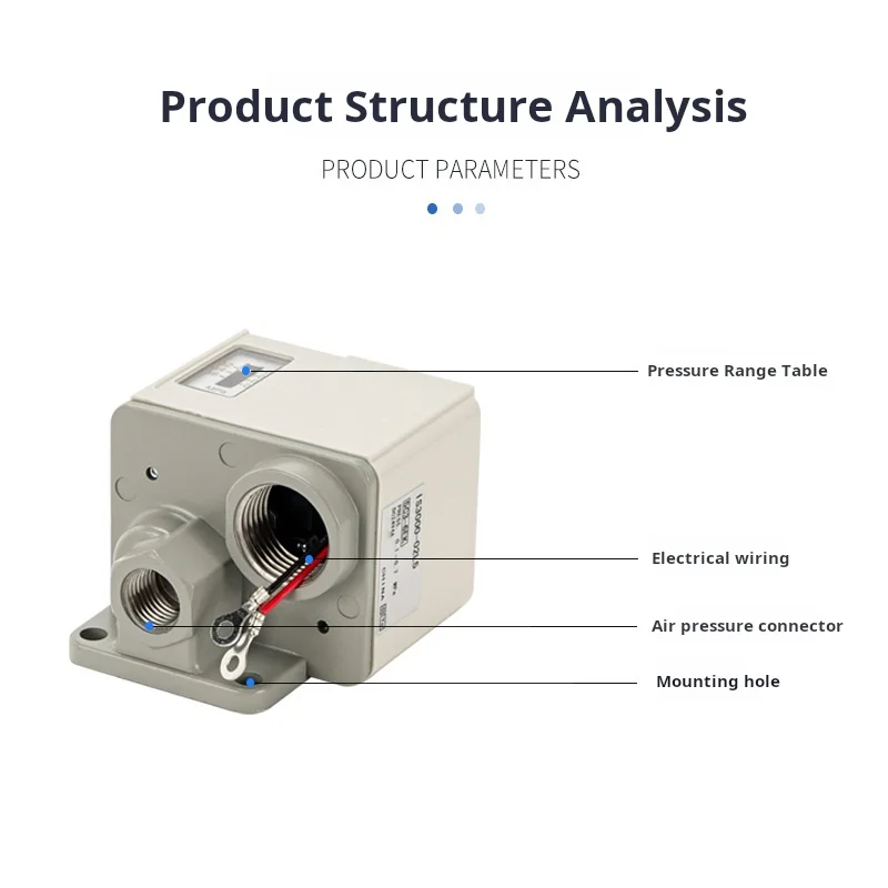 IS3000-02-L2/5 Controller assembly air compressor relay reed switch Adjustable pneumatic pressure switch