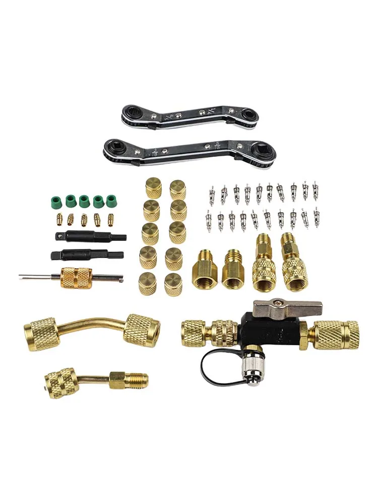 for Professional Grade Vacuum-Rated Valve Core Tool Kit for HVAC Maintenance on for r22 for r12 R407C R410A R404A for r32