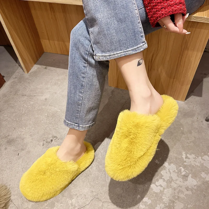 Female Shoes Slippers Casual Slides Low 2024 Luxury Rome Spring PU Rubber Fabric Plastic Hoof Heels Low Shoes Woman 2024 Slipper