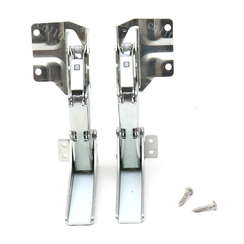 Stainless Steel Refrigerator Door Hinge, Embedded Hardware Fitting for Cabinet, Water Curtain Cabinet Hinge for Household