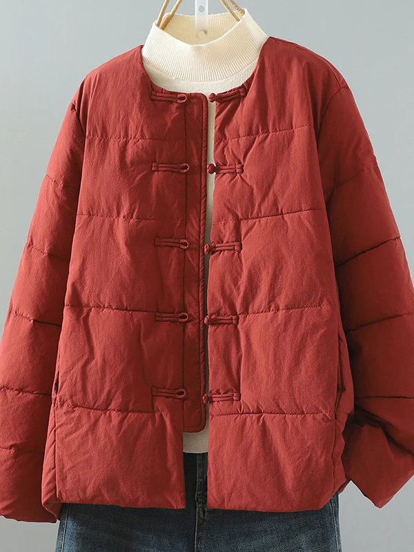 

Thiened Cotton Jaet, женская модная верхняя одежда большого размера в стиле ретро, круглая верхняя одежда Ne ort, китайский Sle Long Sve с принтом Ope...