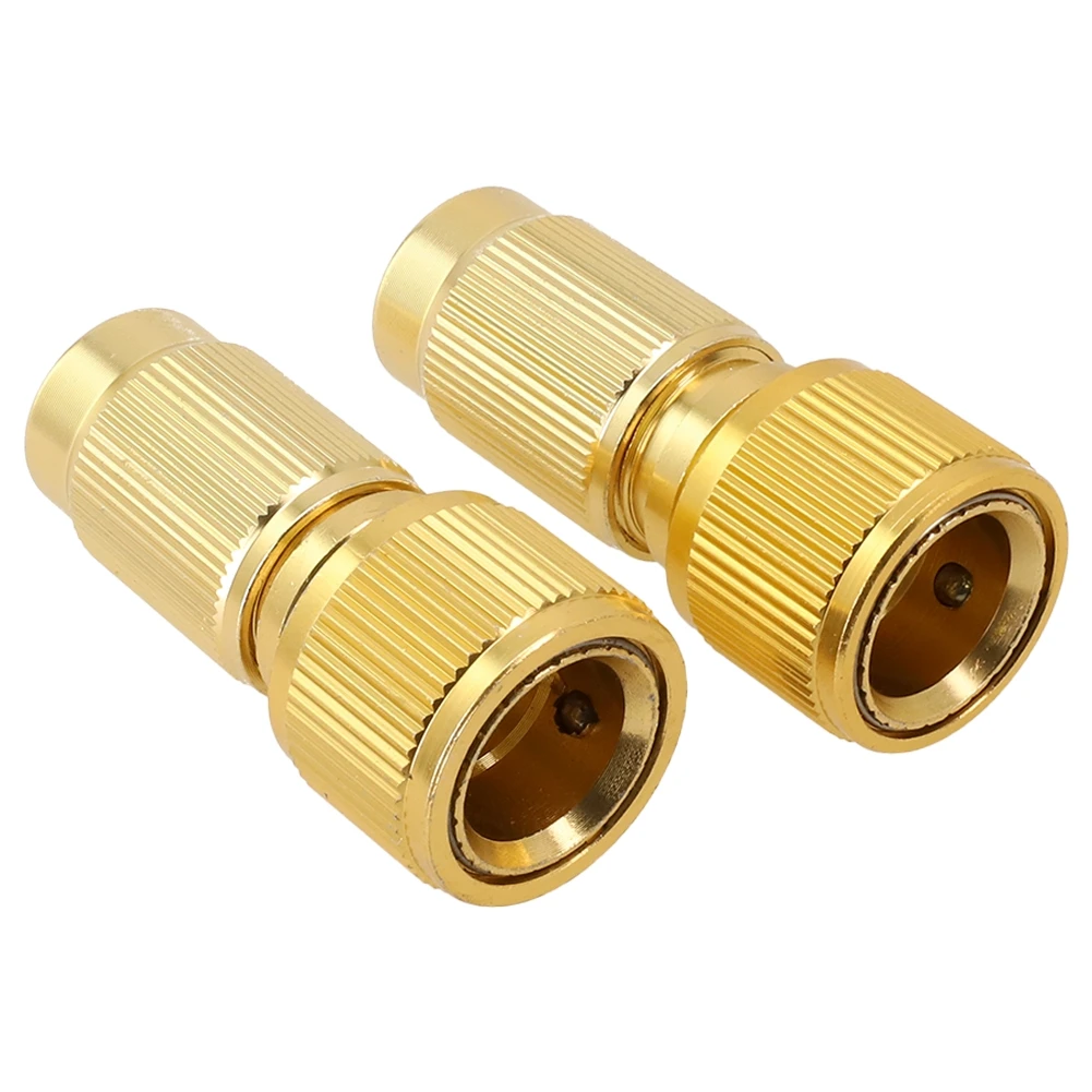 2pcs Expandable Hose Repair Adaptor Kit with Thread Linking Tap and Colorful Design Best Choice for Your Garden