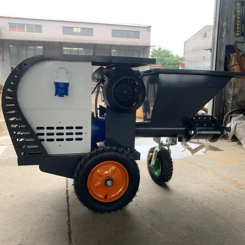 Multifunctional Small Cement Mortar Spraying Machine For Putty Stone Paint Waterproof Sculpture Wall Grouting Coating Work