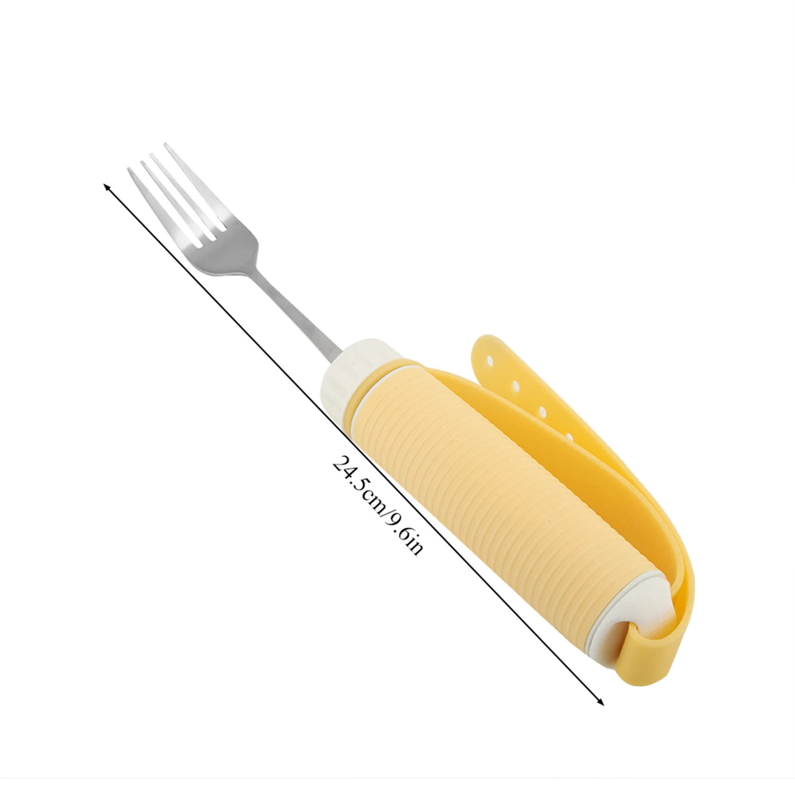 Household Durable Stroke Elderly Auxiliary Tableware Disabled Hand Anti-Shake Eating Aid Accessory Anti-Slip Eating Spoon Tools