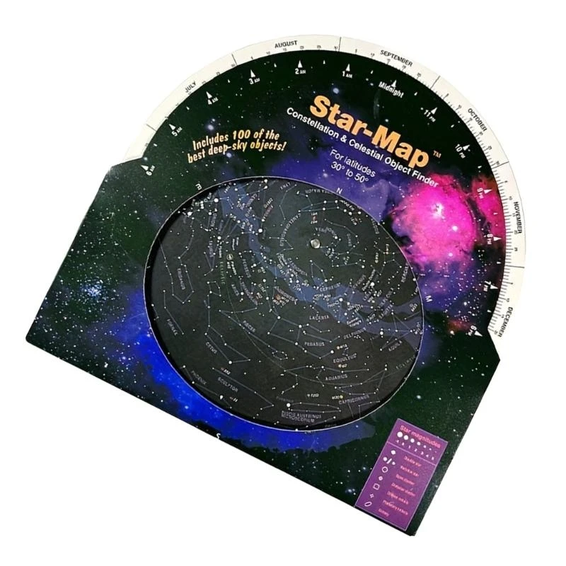 J0MB Rotating Star Chart Map For Science Clubs Portable Stargazing & Planet Discovery - Image 5