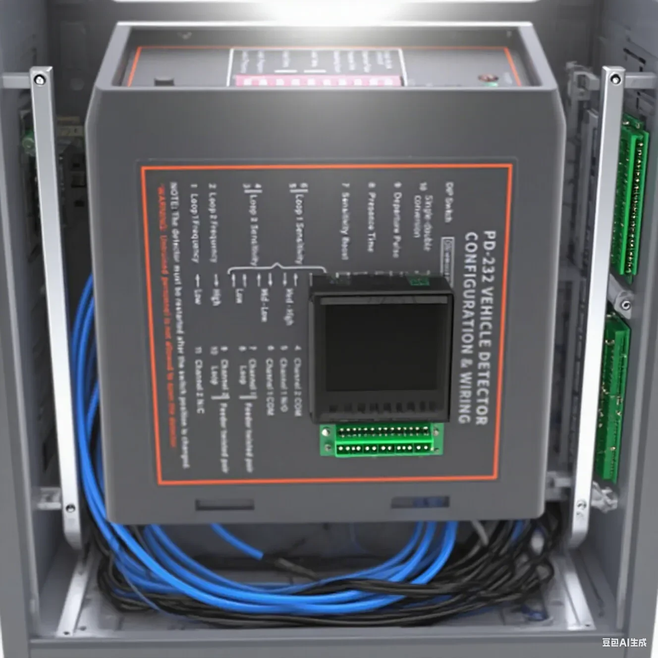 

PD232 Двухканальный датчик детектора контура автомобиля, двунаправленный выходный релейный тип канала, индуктивный контурный детектор, испытательный инструмент