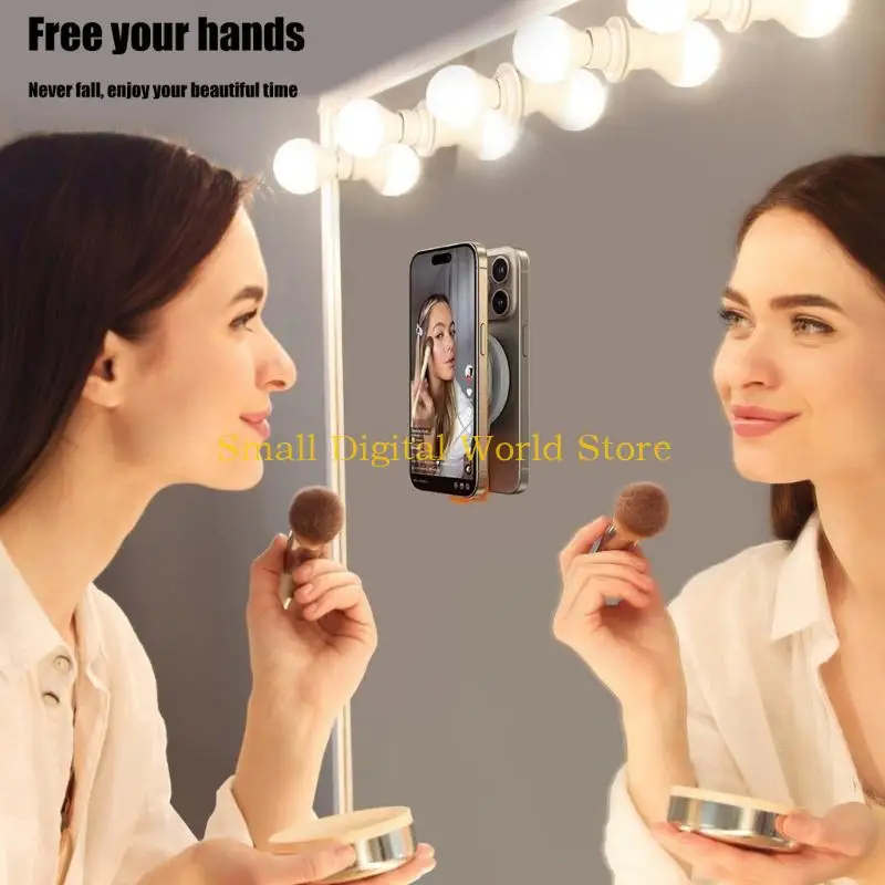 

77UB Портативная магнитная присоска-подставка для мобильного телефона для удобного использования в автомобиле и дома