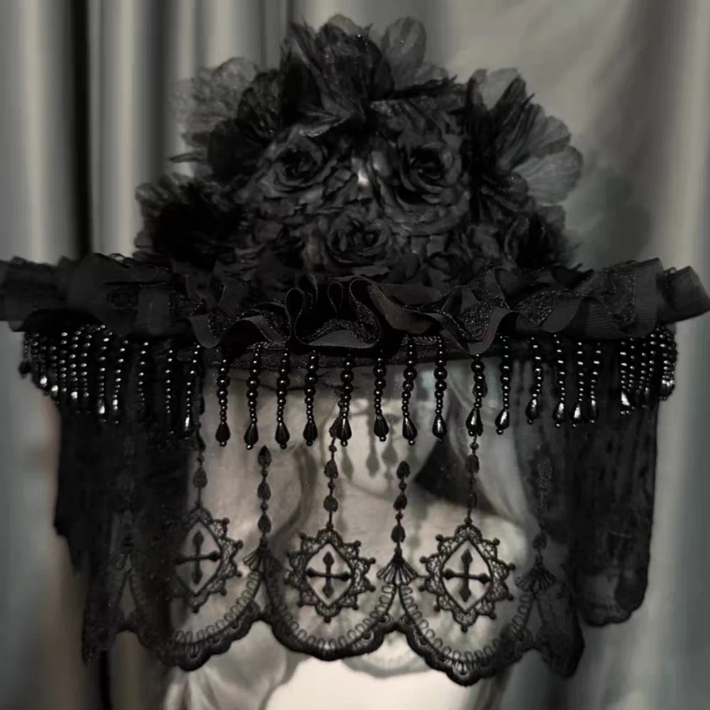 chapeau-de-sorcier-steampunk-fait-main-en-dentelle-vintage-avec-nœud-style-gothique-lolita-pour-adulte-costume-de-cosplay-chapeau-bob-pour-fete-d'halloween-mjfhk4950