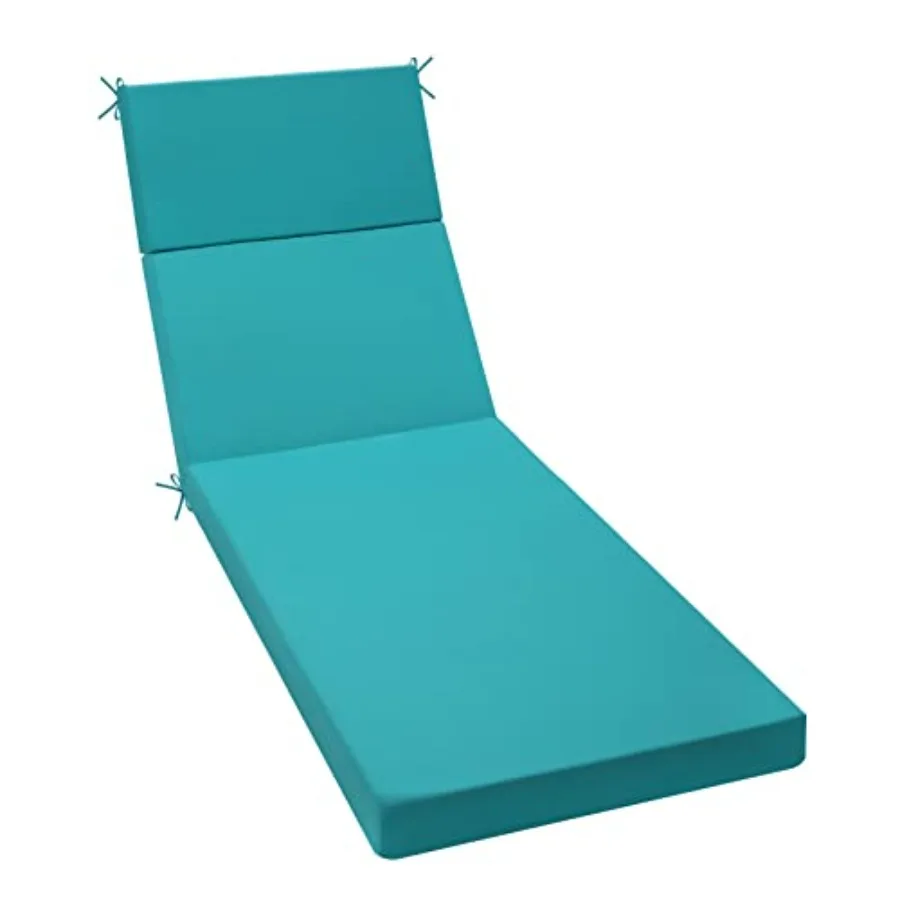 

Chaise Lounge Cushions Outdoor Lounge Chair Cushion Patio Furniture 80in.L x 26in.W x 3in.D Waterproof for Lawn Pool