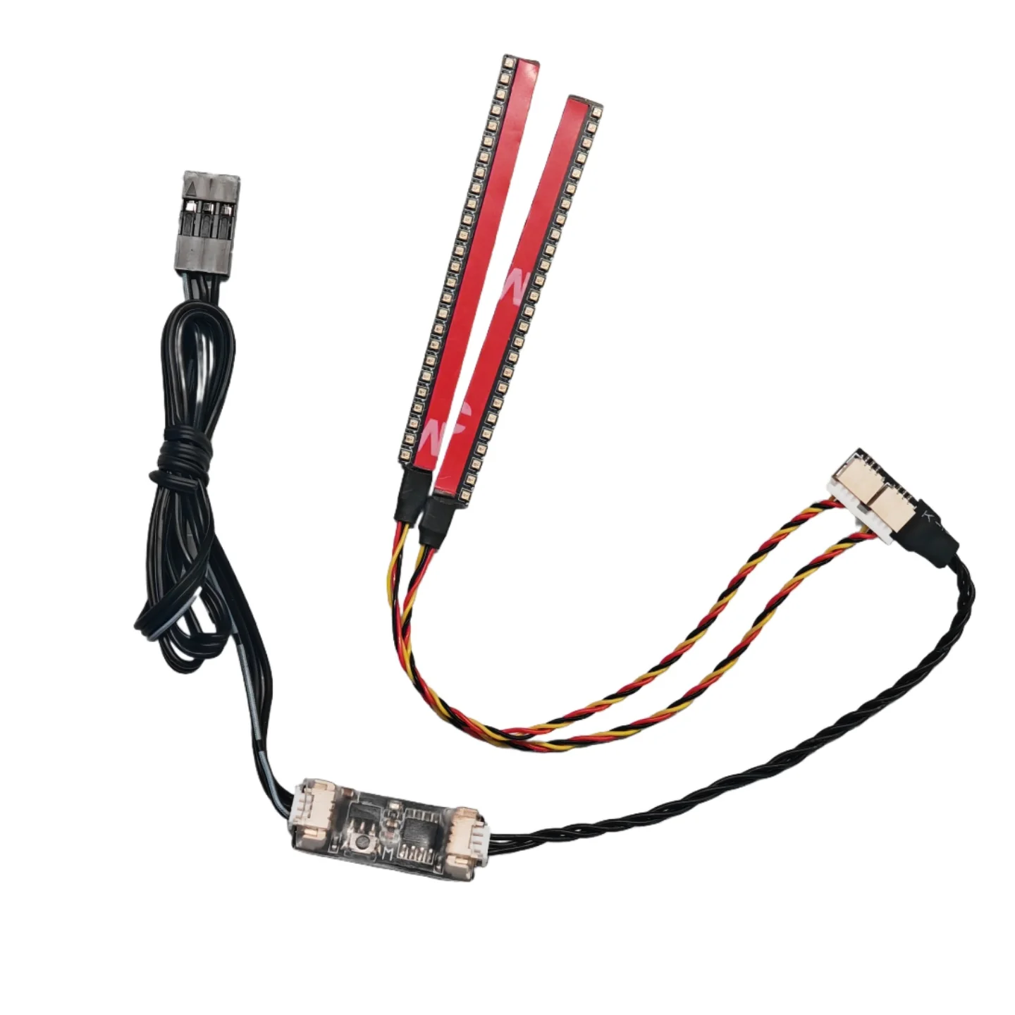 5-8.4V Throttle-Linked A-Pillar Light, RC Car Throttle Display Light Bar, RC Remote-Controlled Car Linked Light Group Upgrade