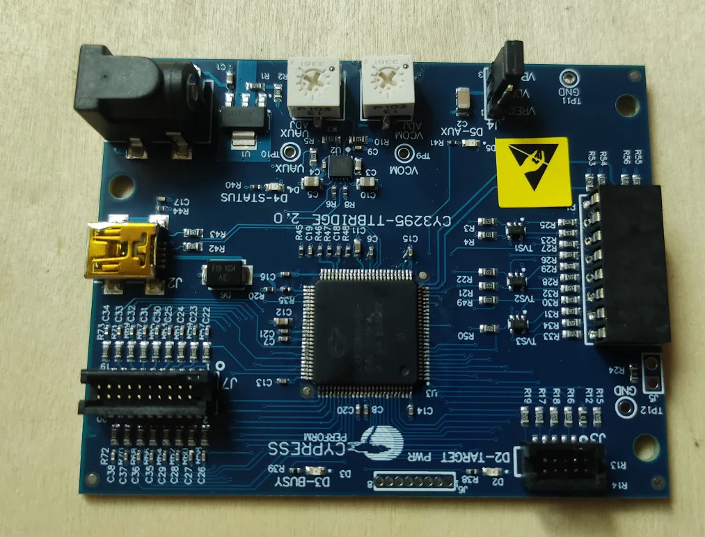 Test Board ,CY3295-TTBRIDGE 2.0 Original Firmware Development and Debugging