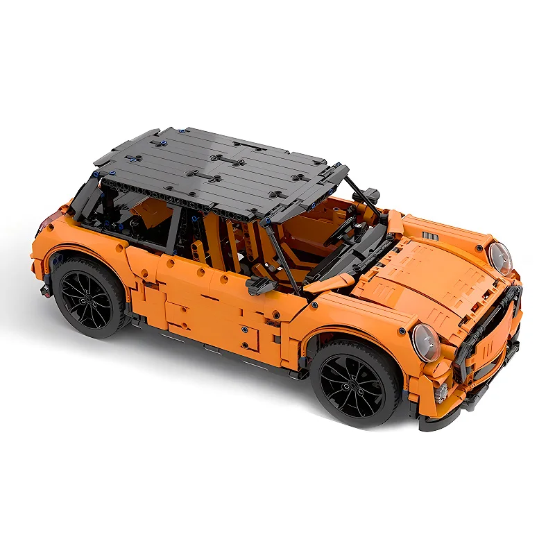 Mini F56 Sports Car Model Building Blocks, MOC-36559, Tijolos Educativos, Brinquedos DIY, Aniversário e Presentes de Natal para Crianças