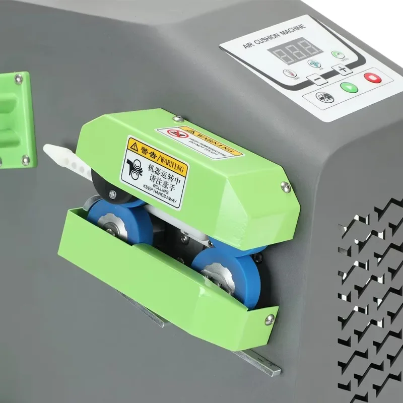 Power Pad Filling Machine for Air Bubble Pillow Film - Industrial Packaging Tool