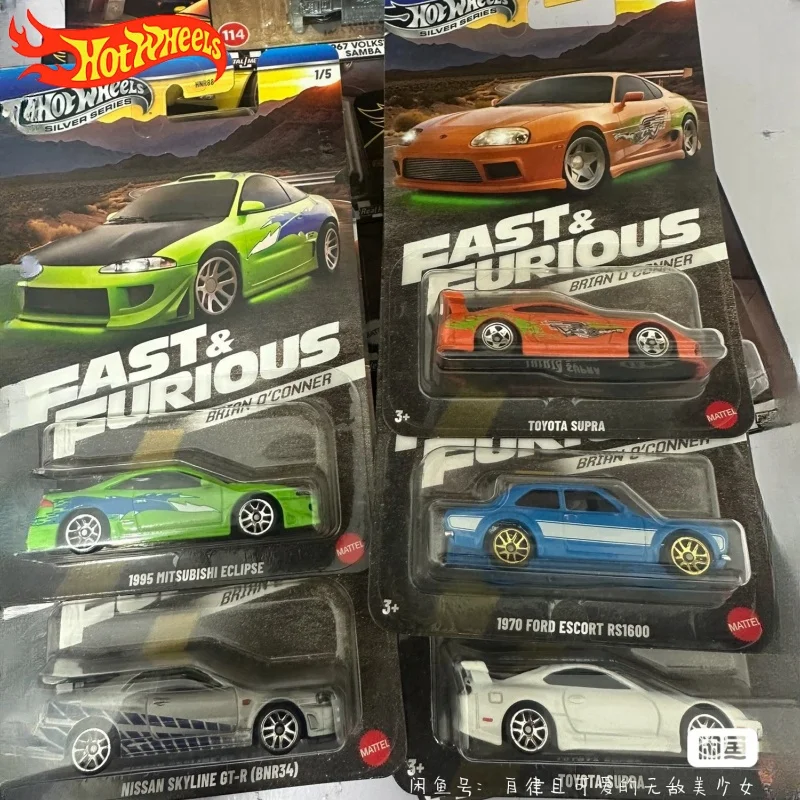 Hot Wheels Car Fast & Furious Themed Assortment Mix 1h - Brian O'Conner Hnr88 H 1/64 Diecast Vehicle Model Cars Toys Boys