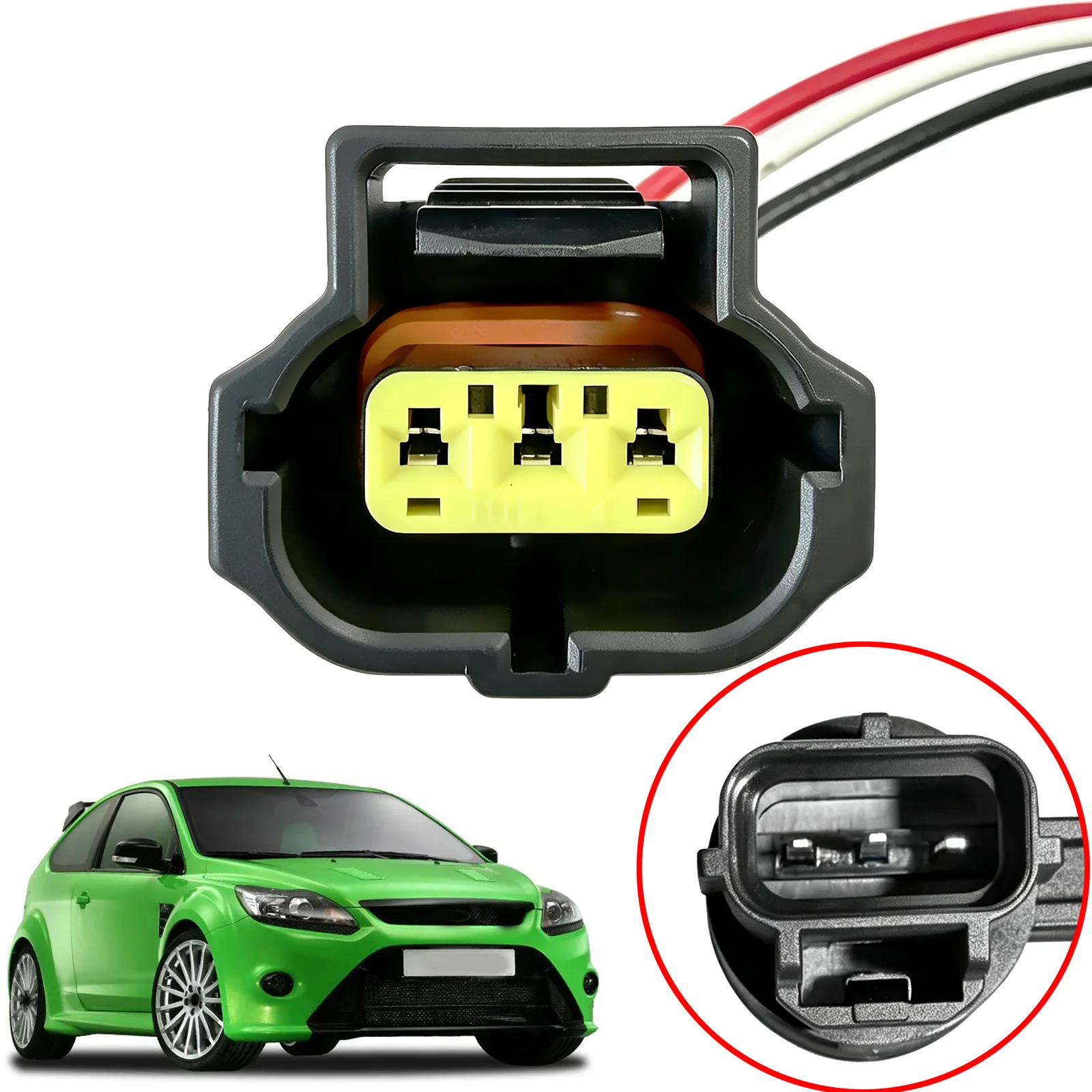 3-Way Crankshaft Pulse Speed Sensor Repair Plug Connector Lead Loom For Ford Fiesta V VI Focus I II Mondeo C-Max Transit Tourneo