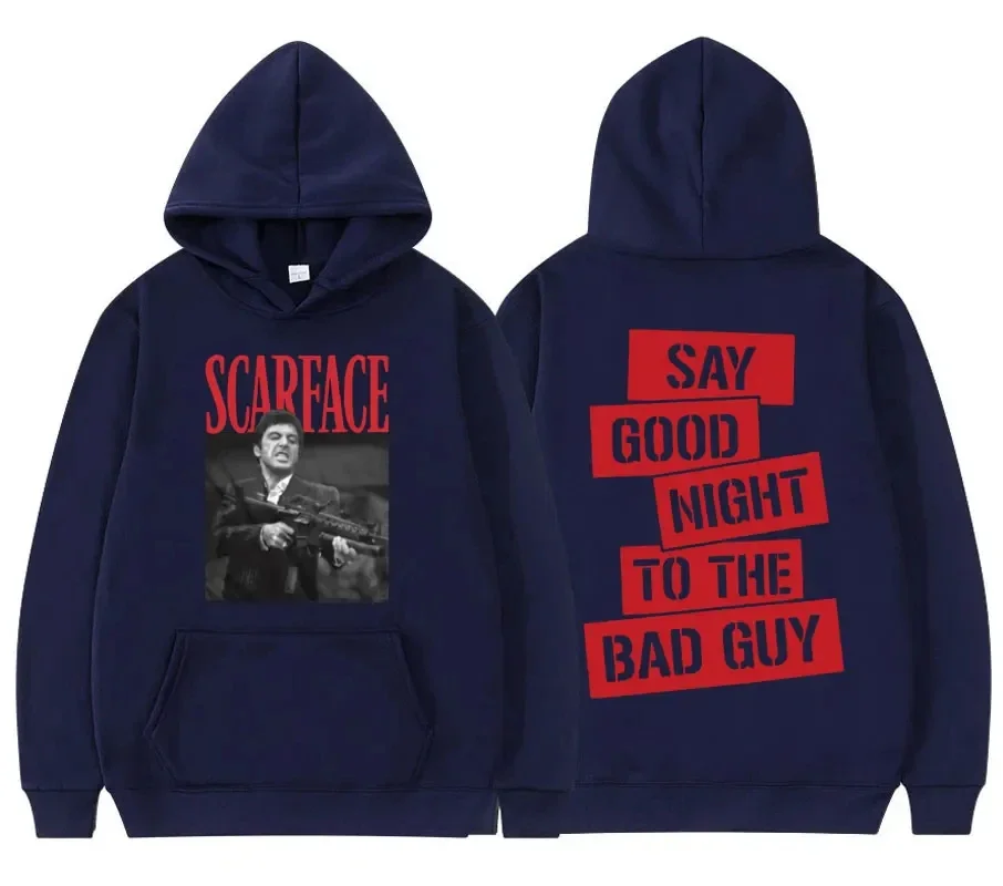 Scarface Hoodie Men Fashion Hoodie Kids Hip Hop Hoodie Men\'s Clothing Oversized Hoodie Boy Coats Unisex Sweatshirt Tony Montana