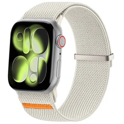 Apple Watch用の伸縮性ナイロンストラップ,Apple Watch用の超軽量ストラップ8 7 6 5 4 3 SE,iwatch用49mm 45mm 41mm 38mm 42mm 40mm 44mm