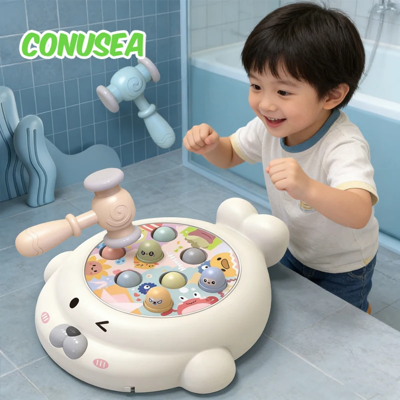 

Интерактивные игрушки для малышей: игра «Морская лисица», развивающая игрушка-молоток для раннего развития, обучающие игрушки-молотки для детей, подарки на день рождения