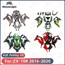 New ABS Motorcycle full Fairing Kit Fit For KAWASAKI ZX-10R ZX10R 2016 2017 2018 2019 2020 Custom Fairings Kits Bodywork Shell