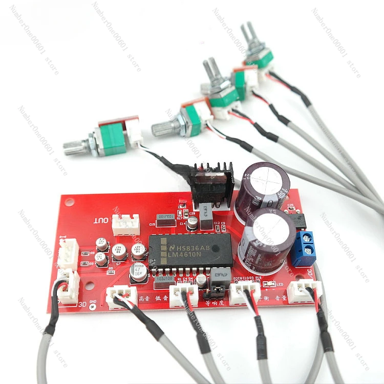 LM4610 Tone Board Performs Better Than LM1036, Upc1892 Tone Board