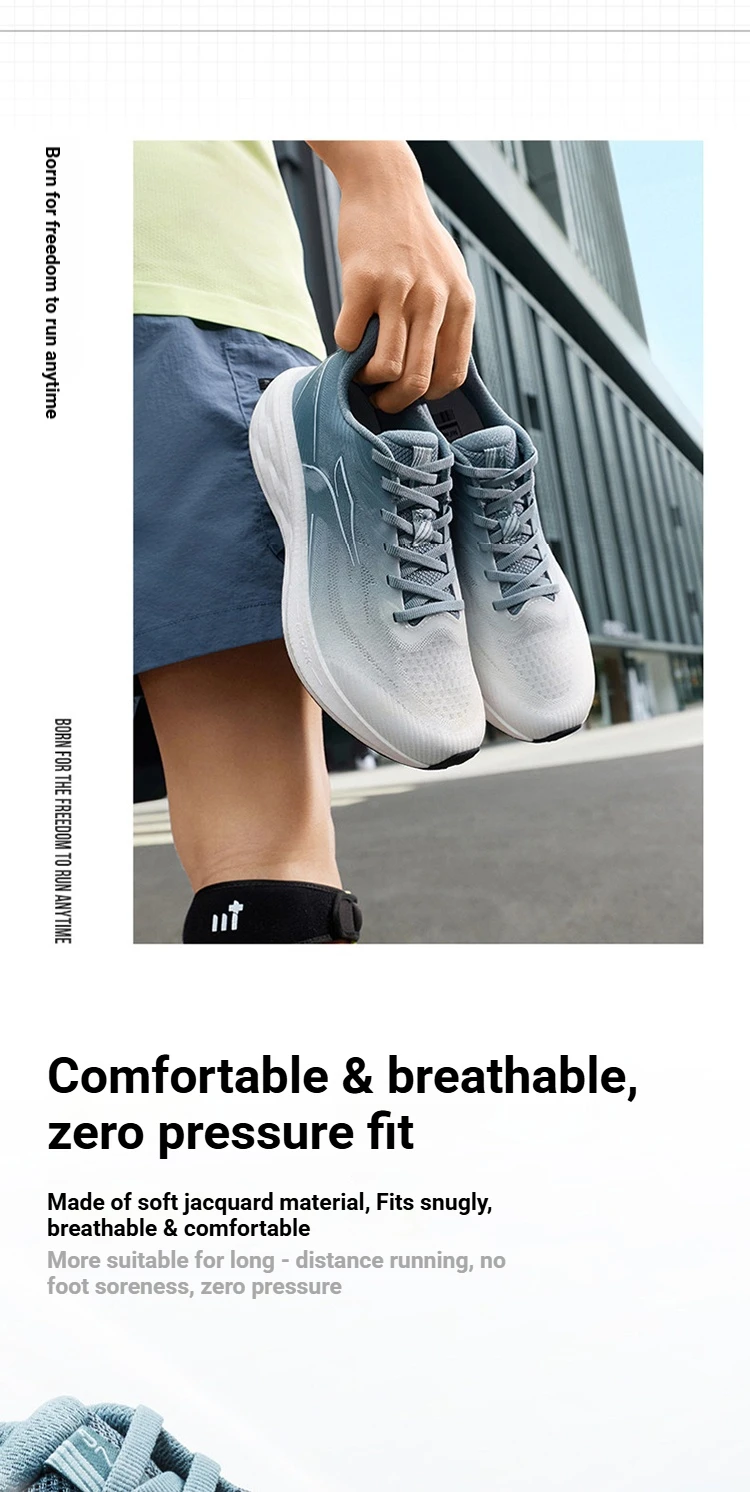 361 Degrees Refresh Men's Casual Running Shoes Mesh Breathable Comfortable Broadened Vamp Male Walking Sneakers 672622225