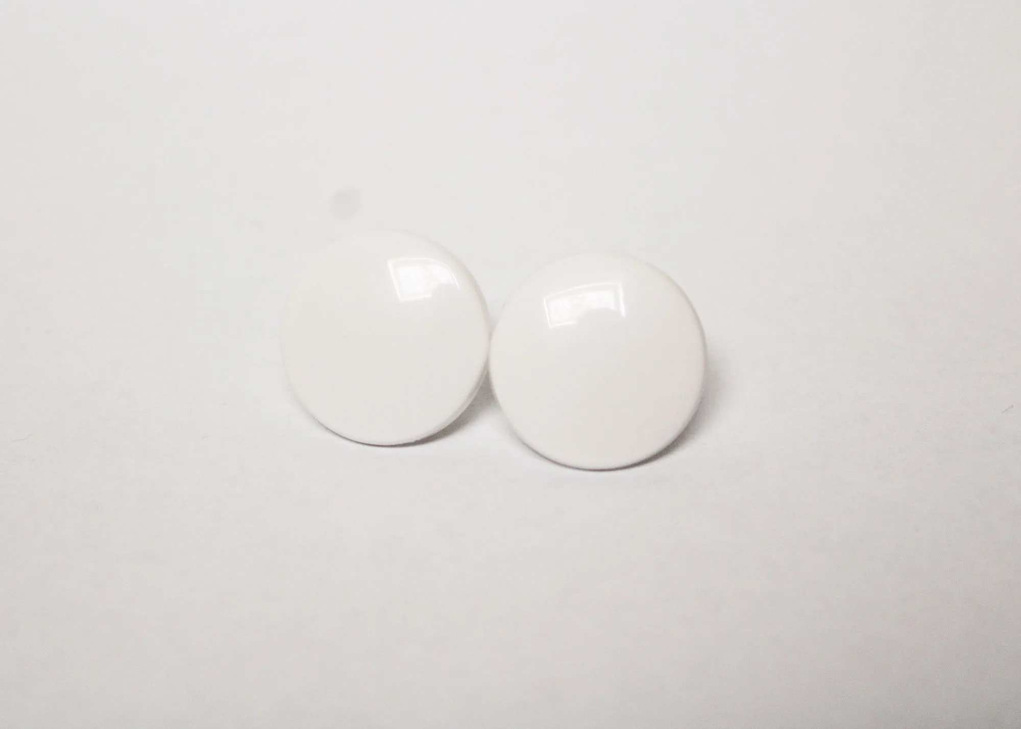 40pcs 4mm 6mm 8mm 10mm  22mm black white flat round toy eyes with handpress washer for doll accessories size color option