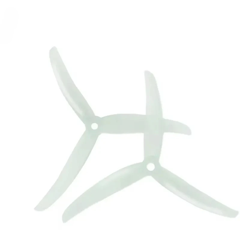 for FPV RC Racing - 10Pairs Juicy Prop J37 Poly Carbonate 4.9inch propeller 3.7Pitch 3 blade three-blade with 5mm shaft prop