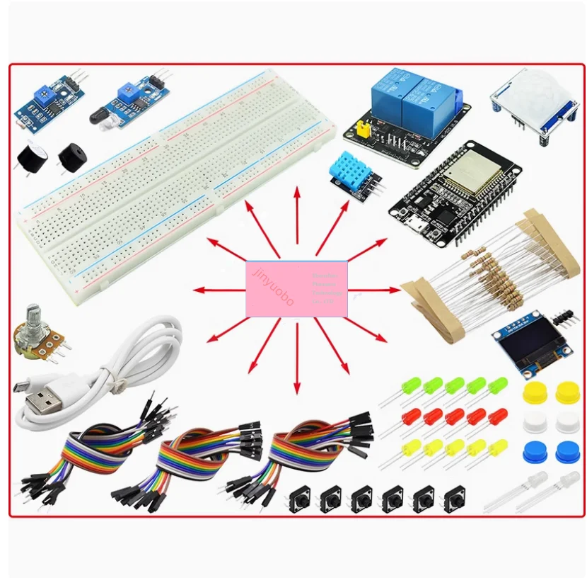 Starter Kit modulo ESP32 Starter Kit per modulo WIFI ESP32 ESP-32S