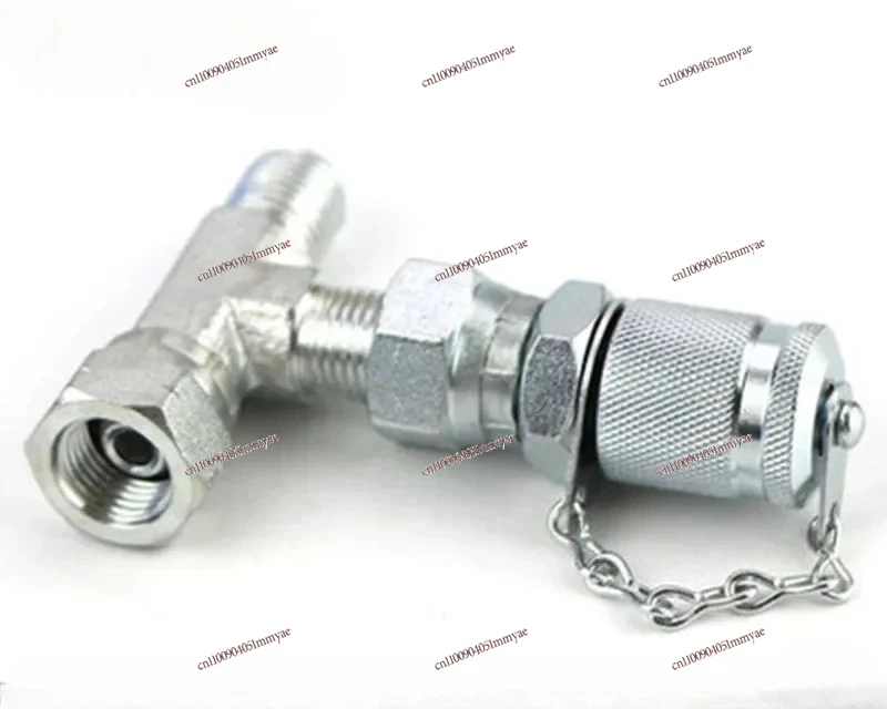 

Excavator Large Pump Pressure Measuring Tee, Pilot Pressure Distribution Valve Walking Quick Connector