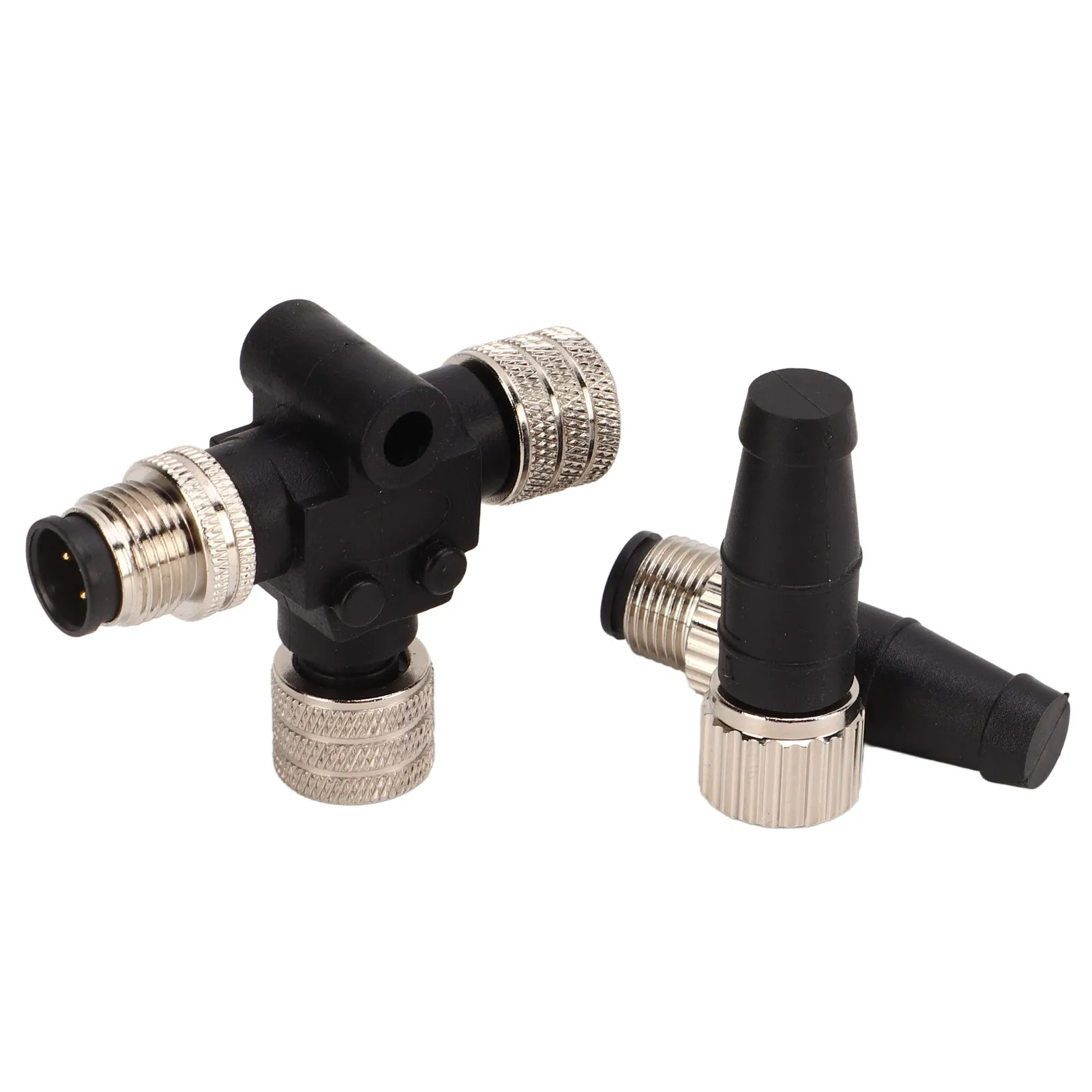 

NMEA 2000 N2K Tee Connector - Male Female Terminators, M12 5 Pin - for Lowrance Networks - Electrical Connector Accessory