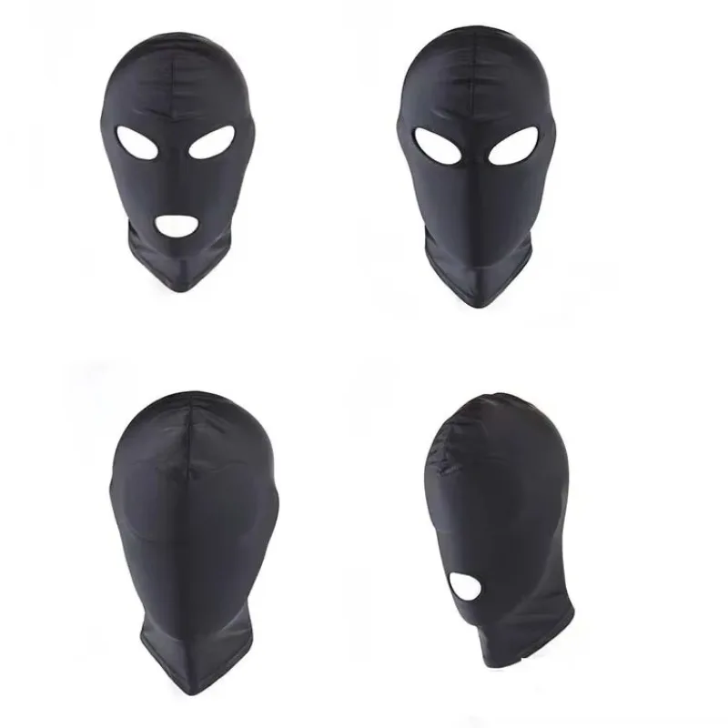 Máscara de elasticidade unissex padrão sem costura fetiche capuzes para cosplay masquerade festa chapéu tático máscara facial ao ar livre jogos táticos