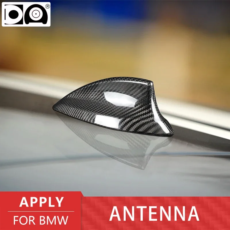 

Real 3K Dry Carbon Fiber Car Shark Fin Antenna Cover for BMW F30 F35 F80 M3 G20 G30 G38 F90 M5 G11 G12 F22 F87 M2 F32 F36 F82 M4