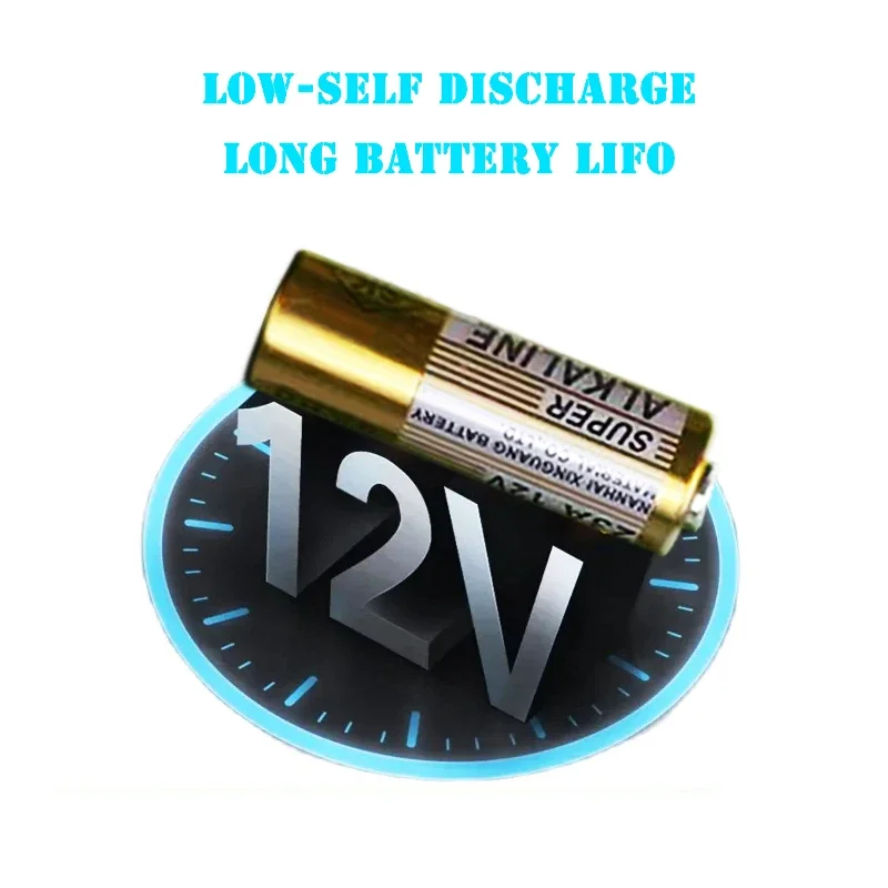 

23A 12V 15pcs Alkaline Battery 23GA A23S E23A EL12 MN21 MS21 V23GA L1028 GP23A LRV08 For Remote Control Doorbell Dry Batteria