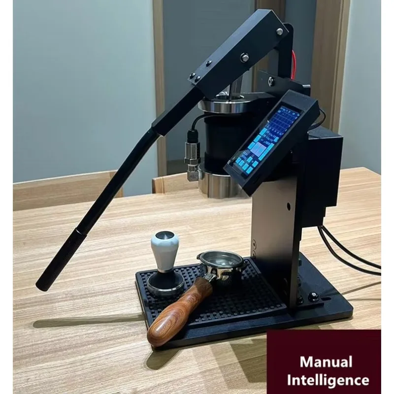 Lever Pull Manual Stainless Steel Espresso Coffee Machine Electric Intelligence  Hand Press Coffee Machine