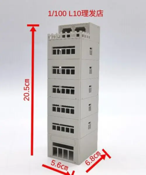 1/144  building model building house model model house modern architecture