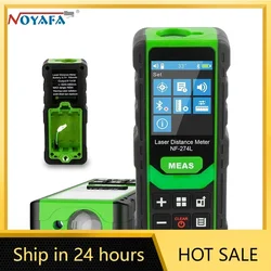 Noyafa NF-274L Green Laser Distance Meter 60M 100M Rangefinder Laser Tape Range Finder Measure Electronic Level Test Tool