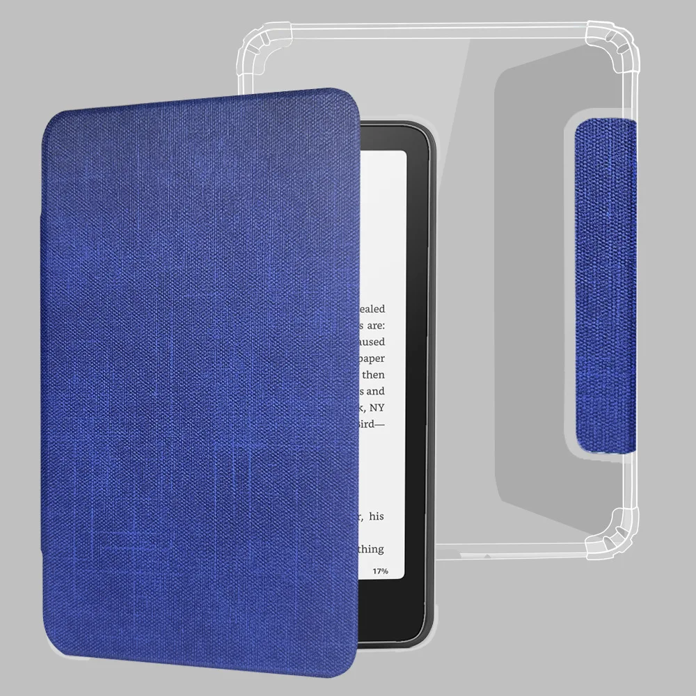 

Case for 7-inch Kindle Paperwhite (12th Generation, 2024) e-book protective case, KPW6 soft shell all inclusive anti drop case.