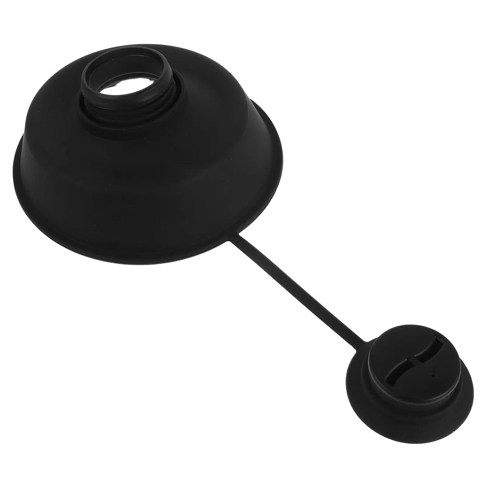

Wiper Funnel Car Windshield Washer Fluid Cap for Glass Water Bottle Cover Black