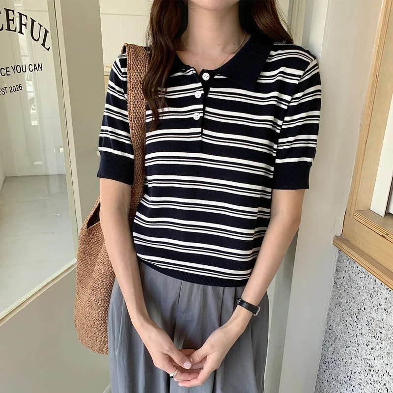 Thumbnail 4 - #22 Latest Classic Striped T-Shirts Offers