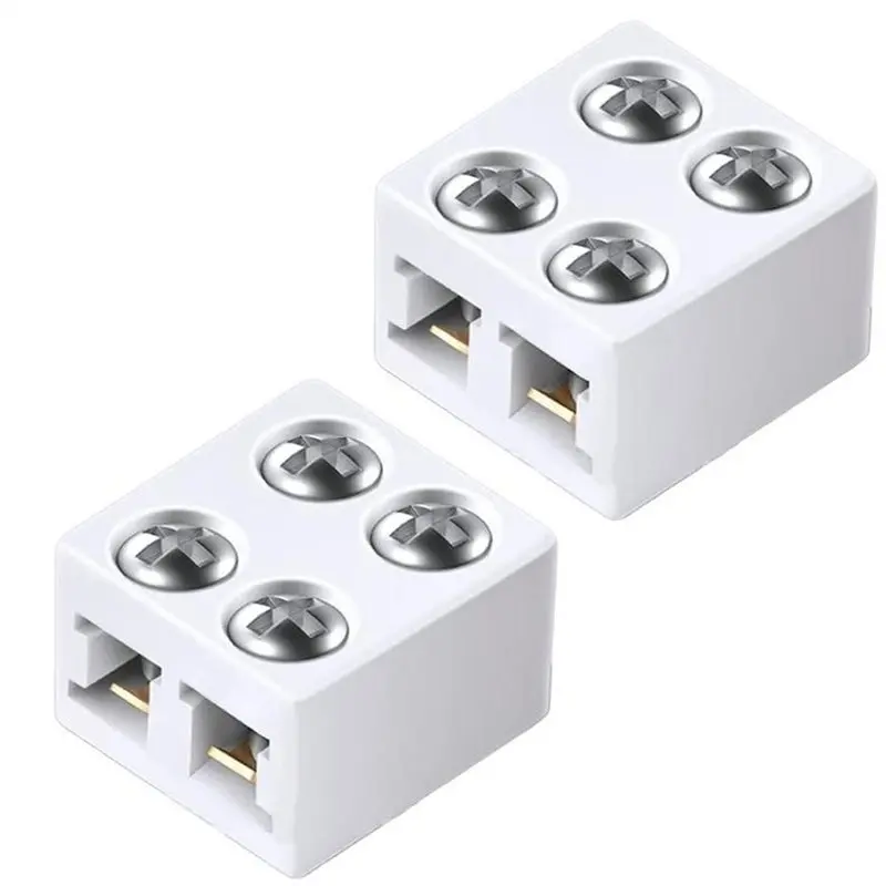 ABAE-Versatile 8Mm LED Strip Connectors 20Pcs LED Light Strip Connectors User-Friendly LED Connecting