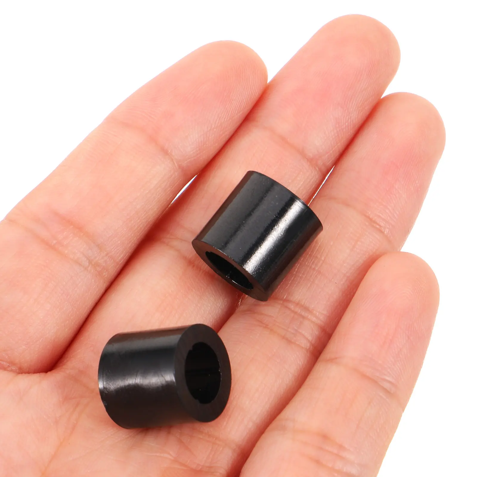 

30Pcs Billiard Plastic Cue Ferrules Replacement Pool Cue Tips Snooker Pool Stick Ferrule Accessory Portable Billiard Ferrules,