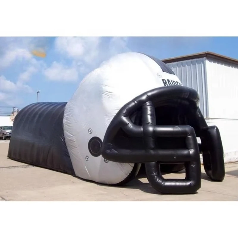 

Manufacturer wholesale high school inflatable football helmet sports team tunnel