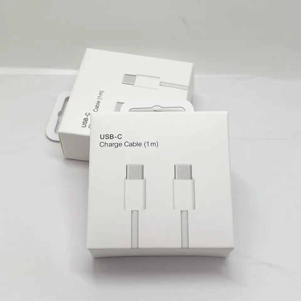 كابل USB TYPE-C لهاتف Apple iPhone 15 Pro Max شحن سريع PD 60W لهواتف Huawei وXiaomi وSamsung كابل منسوج من النوع C
