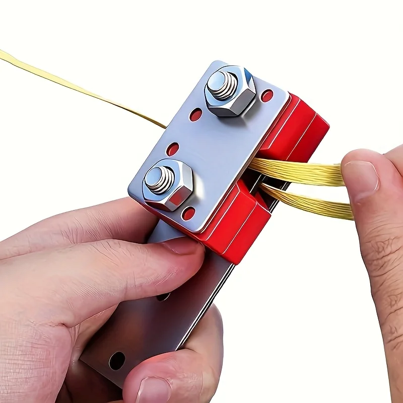 Strumento per la reggiatura dei fascette, taglierina per cintura in acciaio resistente per l'imballaggio e il raggruppamento, apriscatole per tenditori per cinghie in metallo ispessito