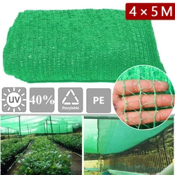 4*5M 2-Pin Green Dust-Proof Net Crops Plant Fruit Garden Mesh Construction Site Cover Earth Net Environmental