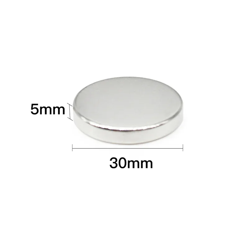 30x5mm Round Magnets 30x5mm  Strong Powerful Magnetic for Fridge,DIY,Building,Scientific,Craft,Education