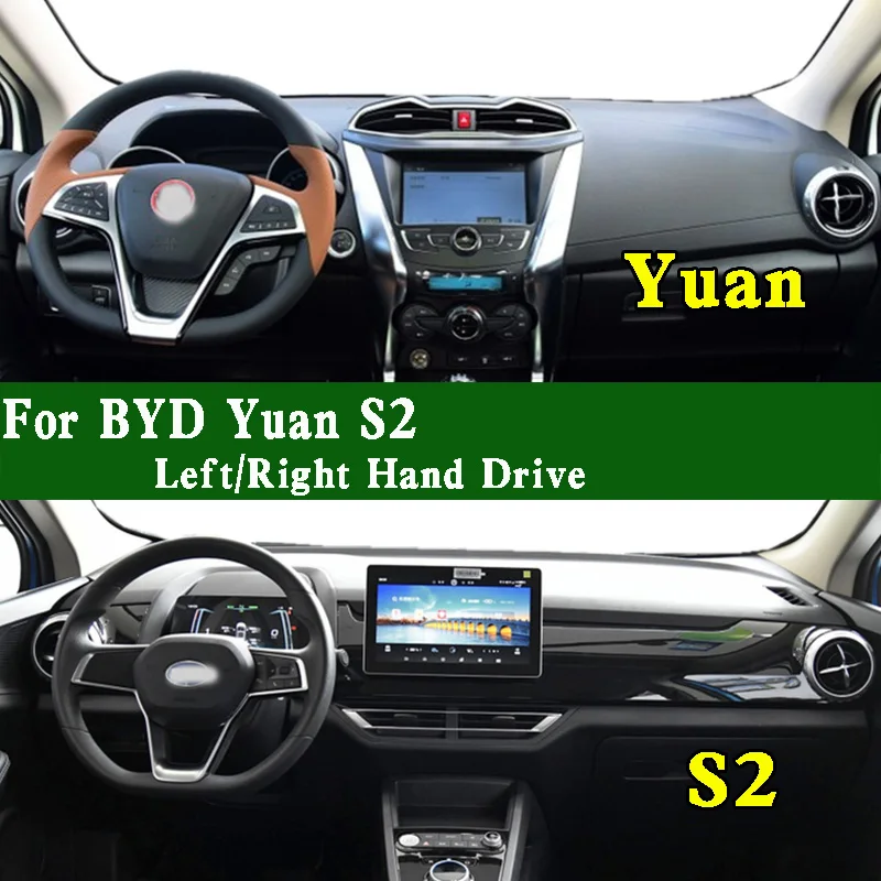 

For BYD Yuan Pro EV360 EV535 S2 Accsesories Dashmat Dashboard Cover Instrument Panel Sunscreen Protective Pad Dash Mat Anti-Dirt