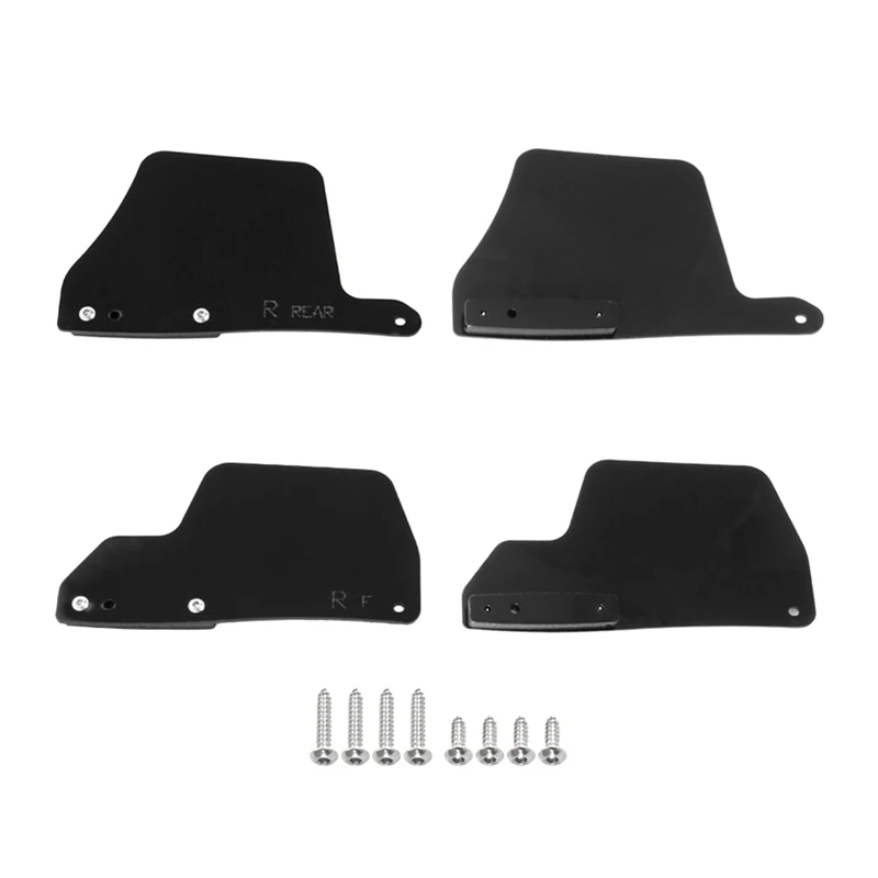 Front Rear Mud Flaps Fender Kit For 1/6 Traxxas XRT (78086-4) And 1/5 X-MAXX (77086-4) RC Mudguards Fender Upgrade Accessories