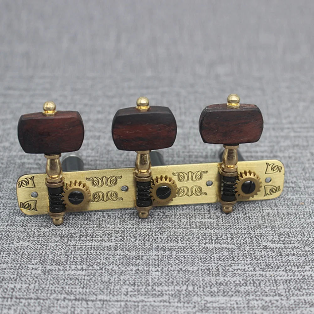 2Pcs Classical Guitar Tuners Tuning Key Pegs Machine Heads for Acoustic Folk Classical Guitars