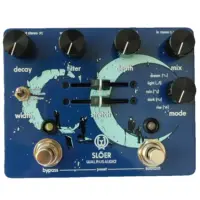 XIAO Pedal de guitarra 1:1 Sloer Estéreo Ambient Reverb Slö Audio Walrus